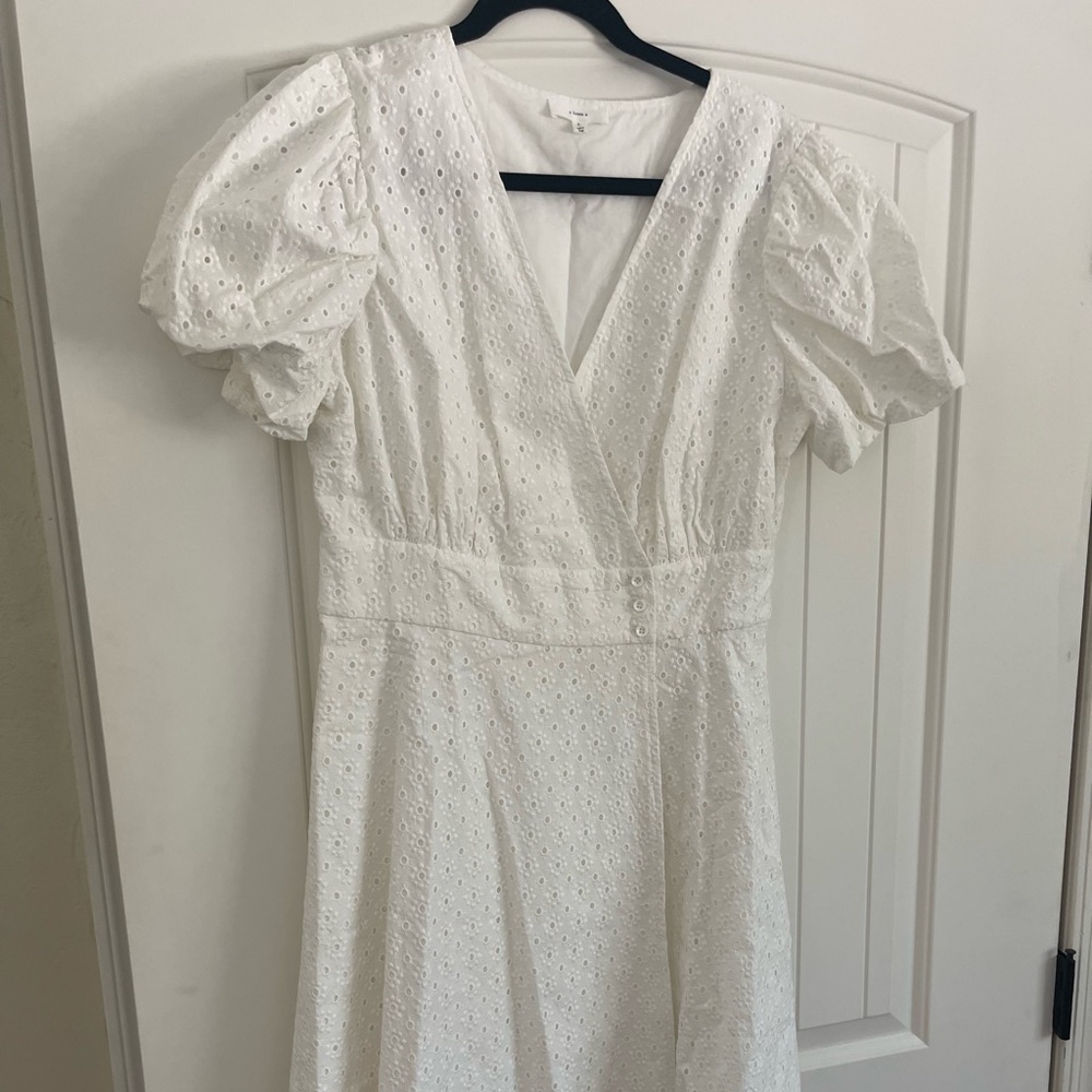 A loves A eyelet dress